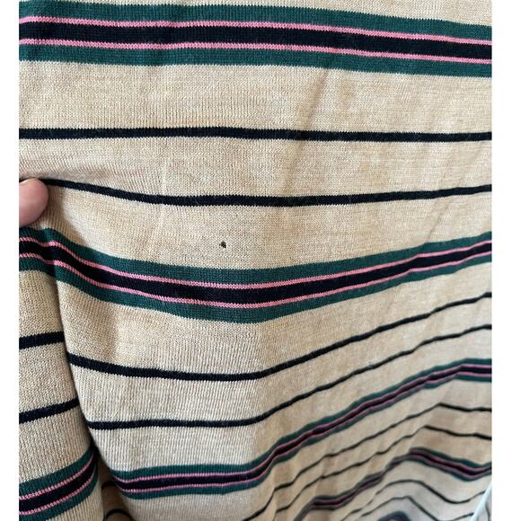 Tory Burch Striped Madeline Pullover - Picture 12 of 13